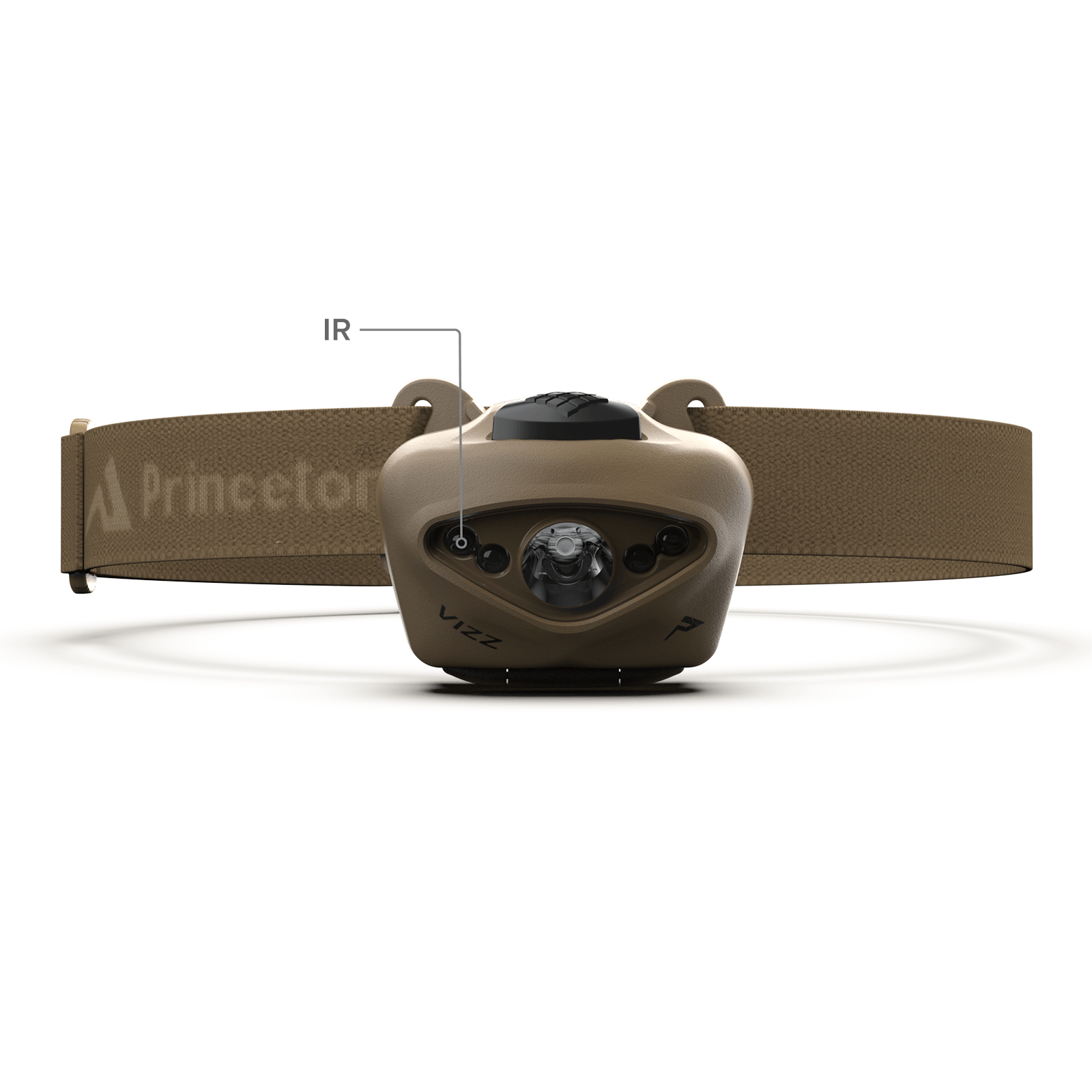 Princeton Tec Vizz Tactical MPLS Headlamp - 550 Lumens LED Headlight for Camping, Hiking & Outdoor Adventures | Waterproof & Durable | Made in USA