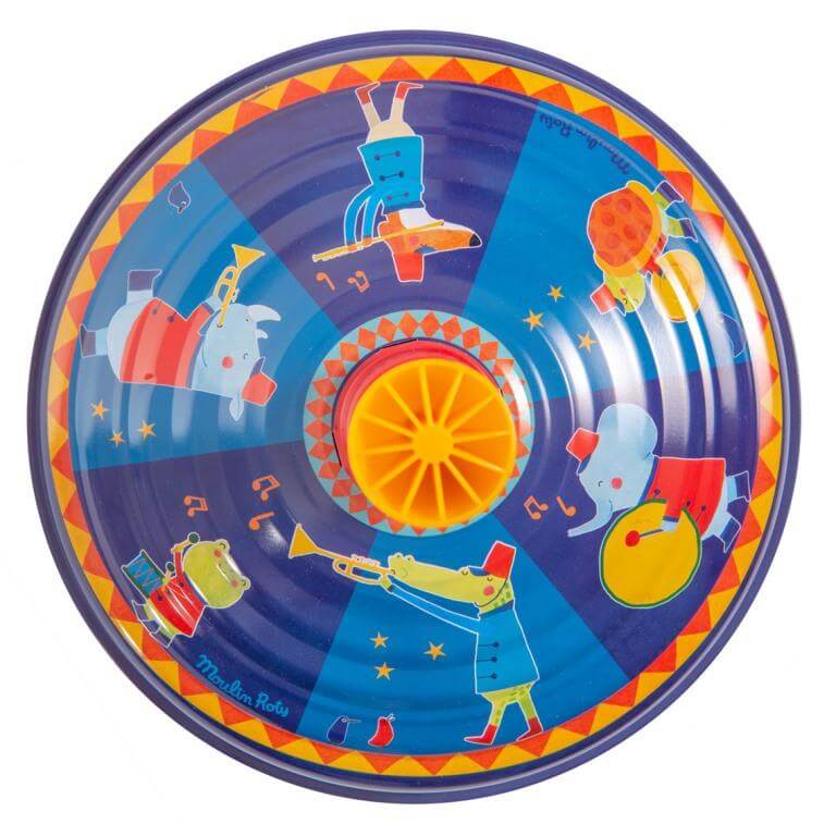 Premium Large Fanfare Spinning Top - High Performance Metal Gyroscope Toy for Kids & Adults - Perfect for Stress Relief, Office Desk Decor, and STEM Learning Activities