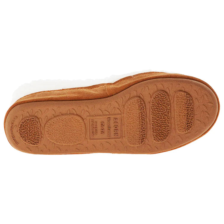 Women's Acorn Moc Slippers with Puff Popcorn Design - Cozy Indoor/Outdoor House Shoes for Winter Comfort & Casual Wear