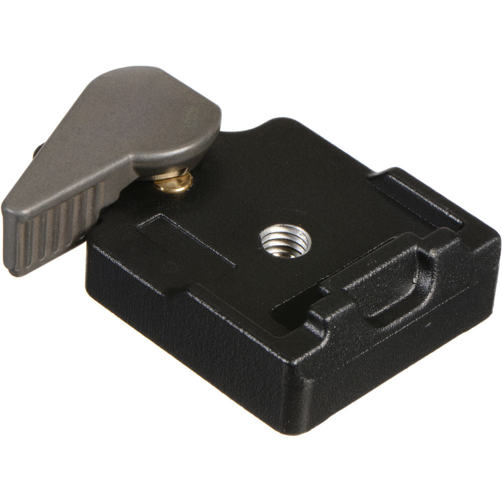 Manfrotto 323 RC2 Quick Release Adapter with 200PL-14 Plate - Professional Camera Mounting System for DSLR, Mirrorless & Video Cameras - Perfect for Photography, Videography & Studio Setups
