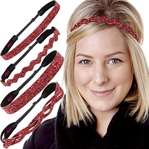 Bling Glitter Mixed Ruby Red