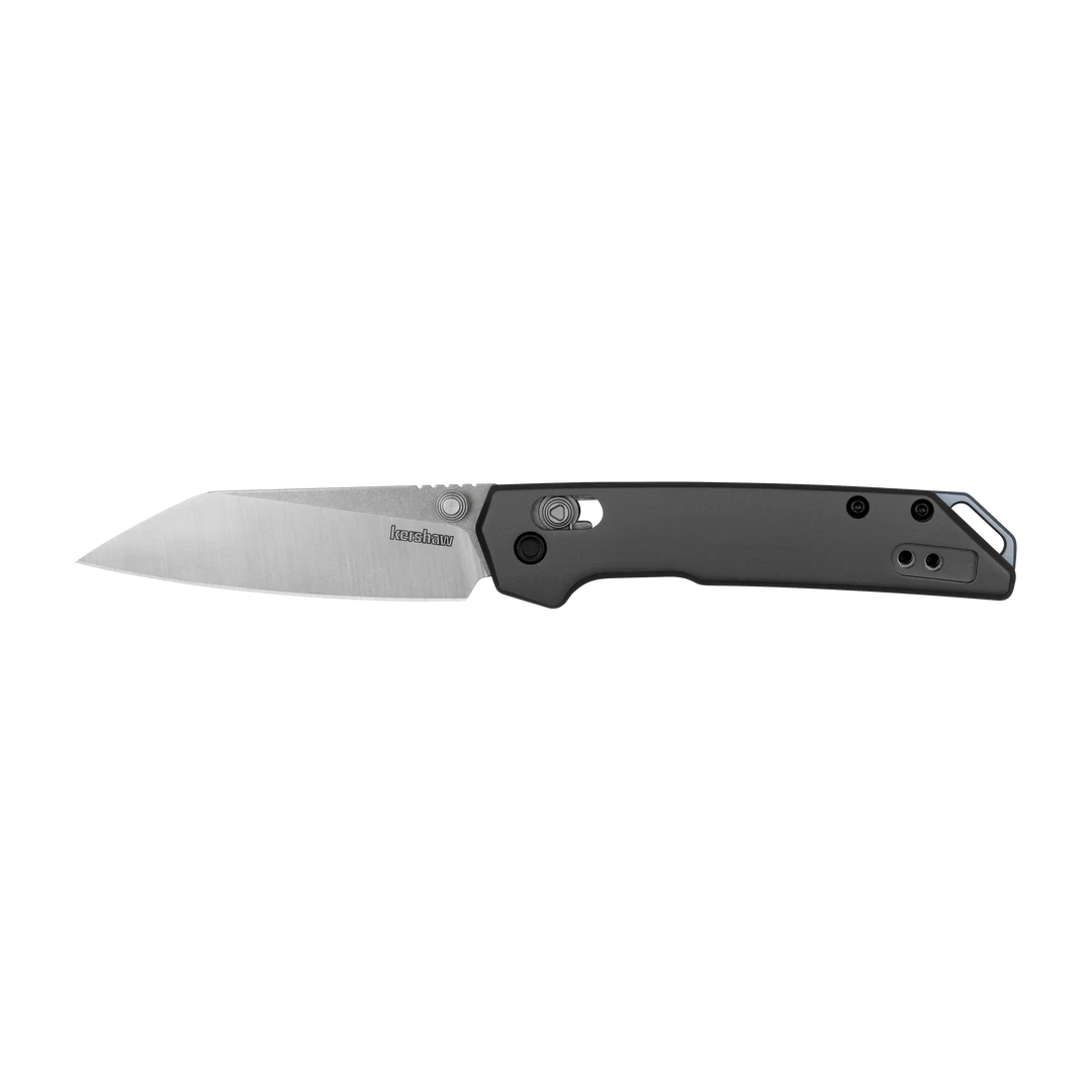 Kershaw Mini Iridium Reverse Tanto Folding Knife - EDC Pocket Knife for Camping, Hiking & Outdoor Adventures