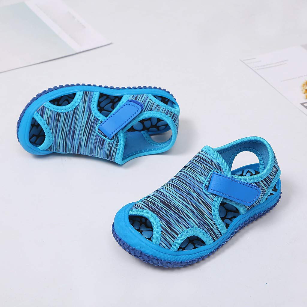 Toddler Girls' Beach Sandals - Cute Elephant Design Summer Prewalker Shoes for Baby Girls | Perfect for Outdoor Play, Poolside & Vacation