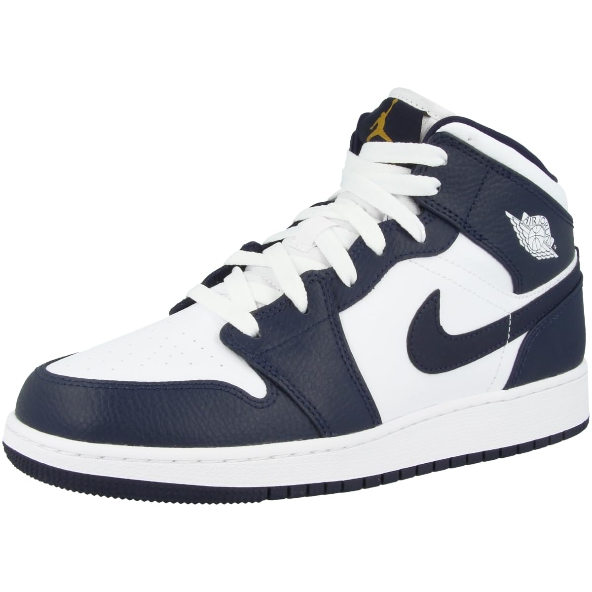 Nike Jordan Air 1 Mid Basketball Shoes - Men's Retro High-Top Sneakers for Streetwear & Court Performance | Perfect for Casual Wear, Sports & Sneaker Collectors