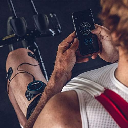 Compex Mini Wireless Electric Muscle Stimulator (EMS & TENS) - 2 Pods, Smartphone Compatible App for Apple & Android - Workout Recovery, Pain Relief & Muscle Training - Perfect for Athletes, Gym & Home Use