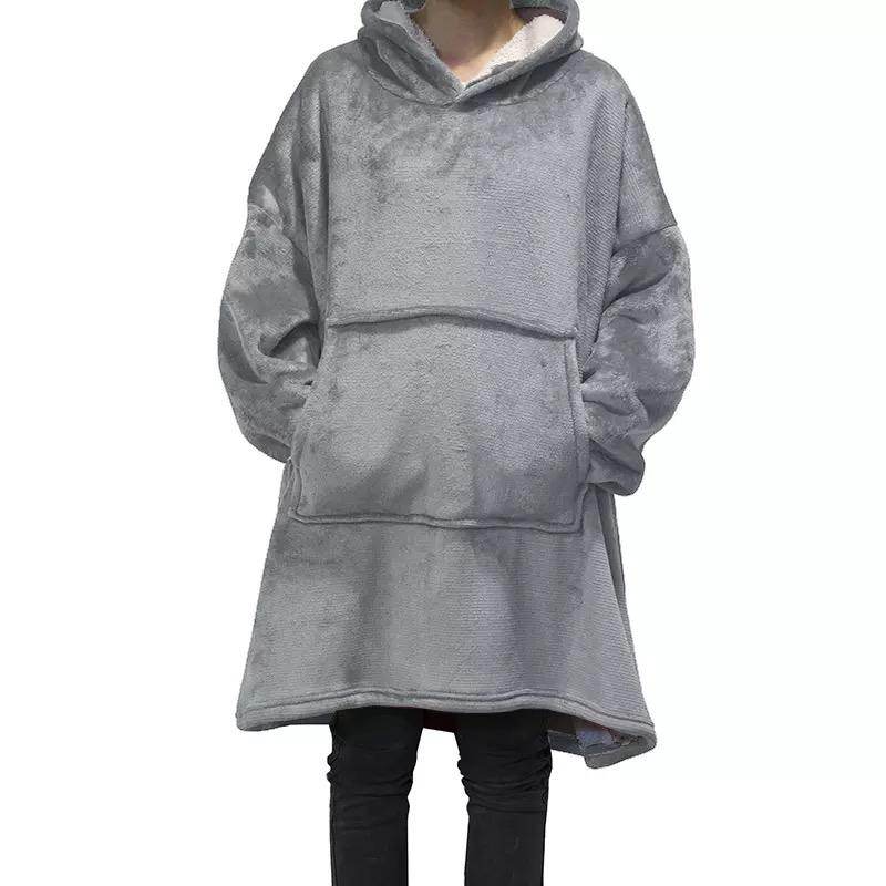 Oversized Blanket Hoodie - Cozy Fleece Wearable Blanket for Women & Men | Perfect for Lounging, Netflix, Camping & Cold Weather