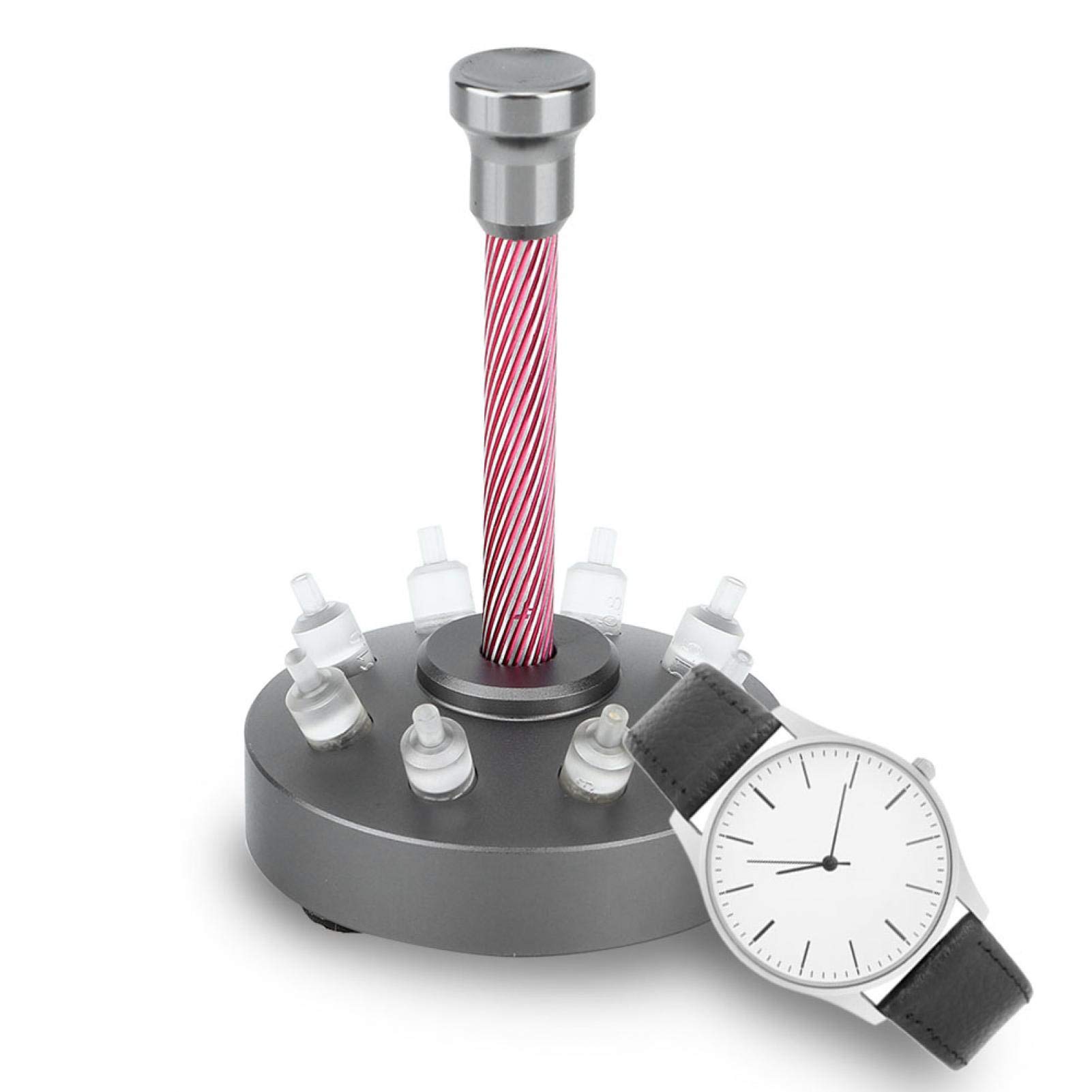 Professional Watch Needle Presser & Hand Setting Tool - 8 Hole Precision Watchmaker Kit for Watch Repair & Assembly | Perfect for Watch Enthusiasts & Jewelers
