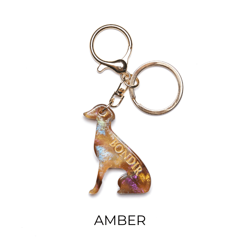 Stylish Greyhound Dog Keychain - Durable Metal Pet Lover Gift for Key Rings - Perfect for Dog Owners, Gifts & Everyday Carry