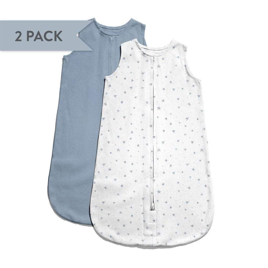 Ely's&Co. Wearable Blanket for Babies 0-3 Months - Soft & Cozy 2-Pack - Perfect for Nursery, Swaddling & On-the-Go Comfort