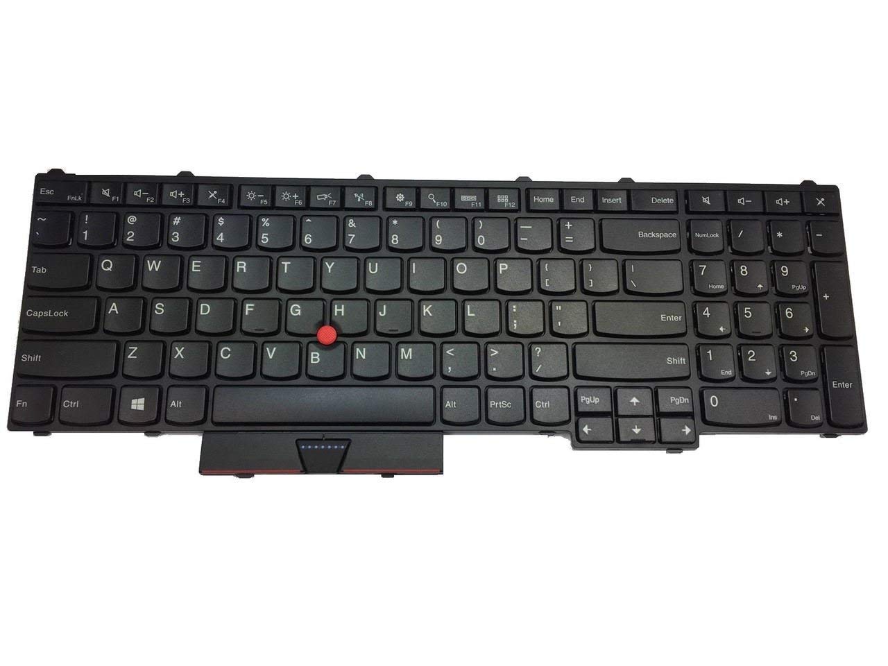 Original Lenovo Thinkpad P50 P70 Replacement Keyboard - US Layout (Part # SN20H35238 00PA329) | Compatible with Business Laptops, Office Work & Professional Typing