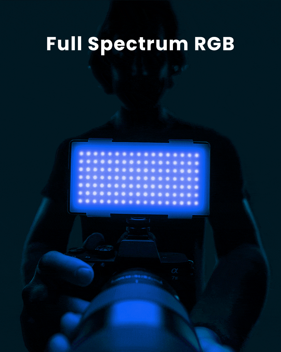 Lume Cube RGB Panel Pro 2.0 - App Controlled LED Light Panel with Full Color Spectrum - Perfect for Photography, Videography & Content Creation