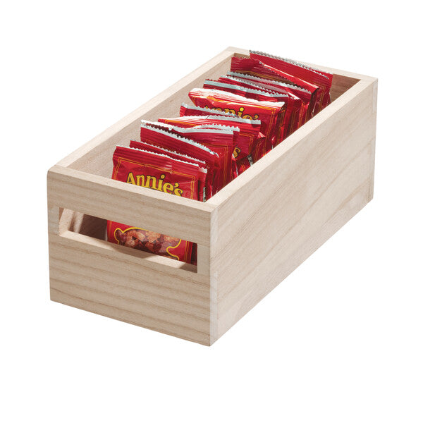 Premium Wooden Handle Trash Bin - Durable & Stylish Waste Basket for Kitchen, Bathroom, or Office Use