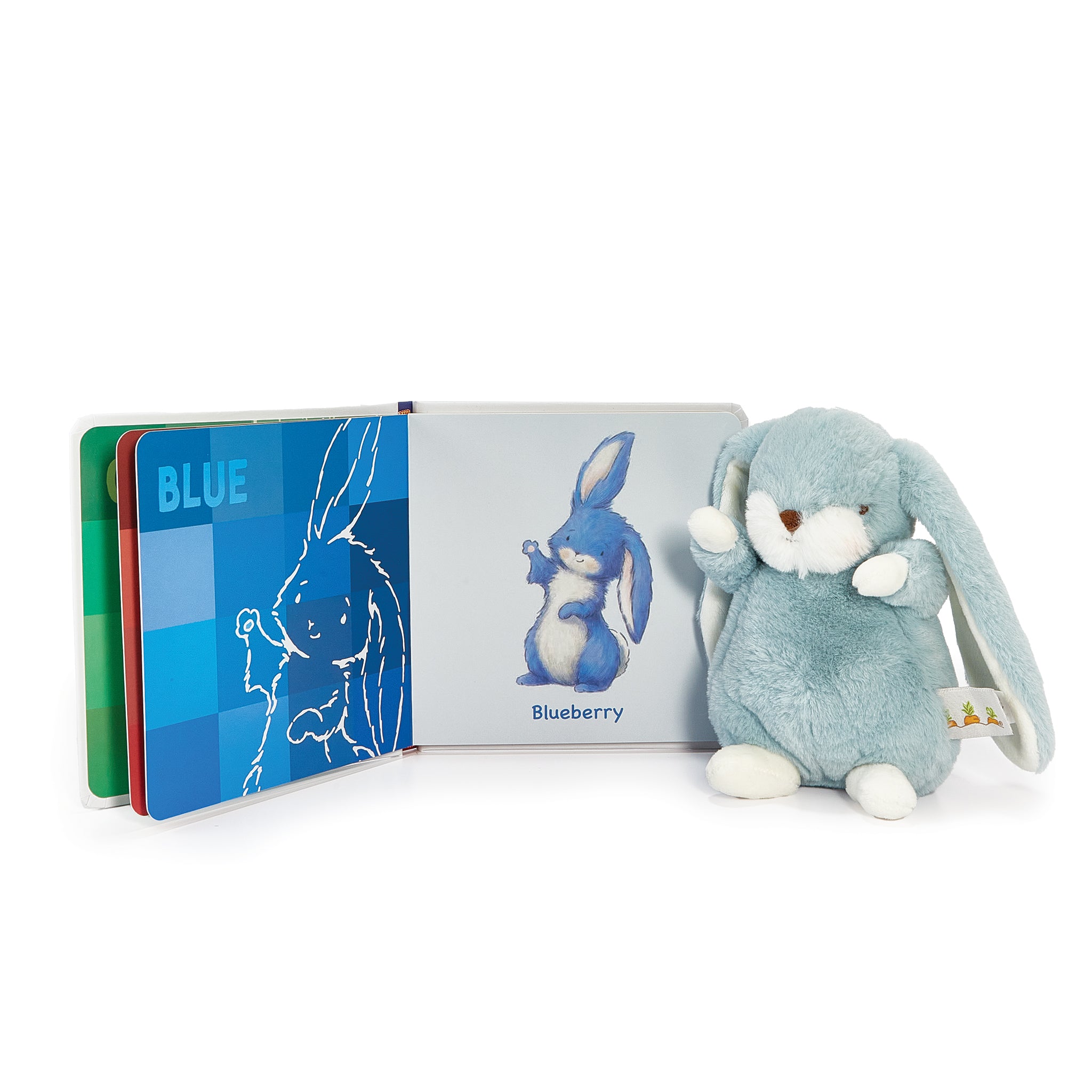 Tiny Nibble Stormy Blue Bunny Book Bundle - Retired Collectible Children's Books Set for Bedtime Stories and Gift Giving