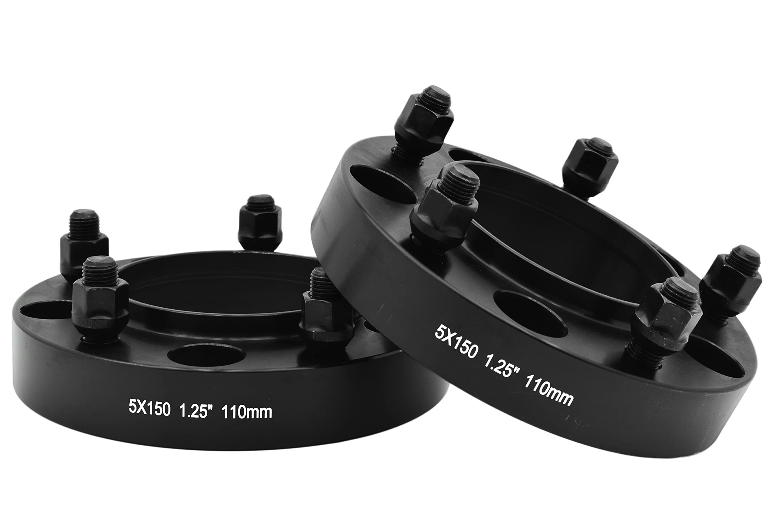 4-Piece 5x150mm Hub Centric Wheel Spacers & Adapters Kit (1.25