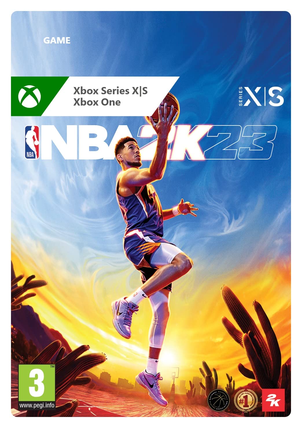 NBA 2K23 Digital Deluxe Edition for Xbox One & Series X|S - Game Download Code | Play Basketball Simulation Anywhere