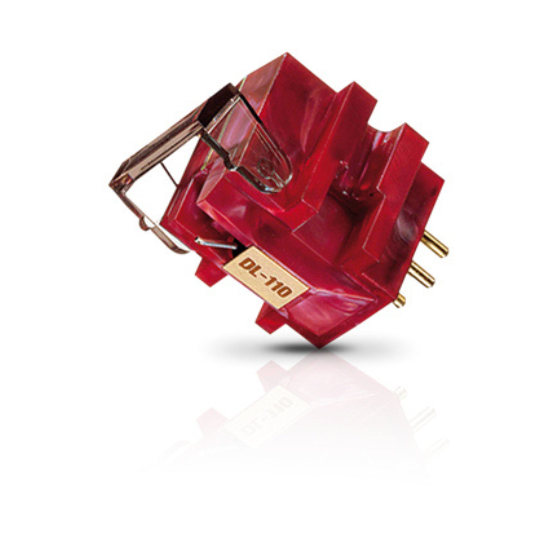 Denon DL 110 High Output Moving Coil Phono Cartridge - Audiophile Vinyl Record Player Needle - Open Box Clearance Sale - Perfect for Turntables & Hi-Fi Systems