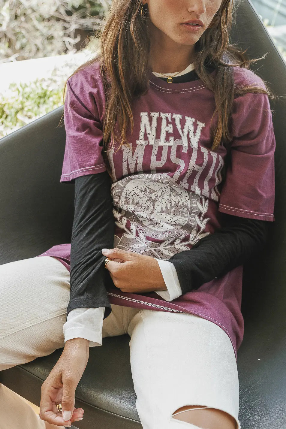 New Hampshire Graphic Tee - Vintage Style Cotton T-Shirt for Men & Women | Perfect for Travel, Gifts & Casual Wear - FINAL SALE