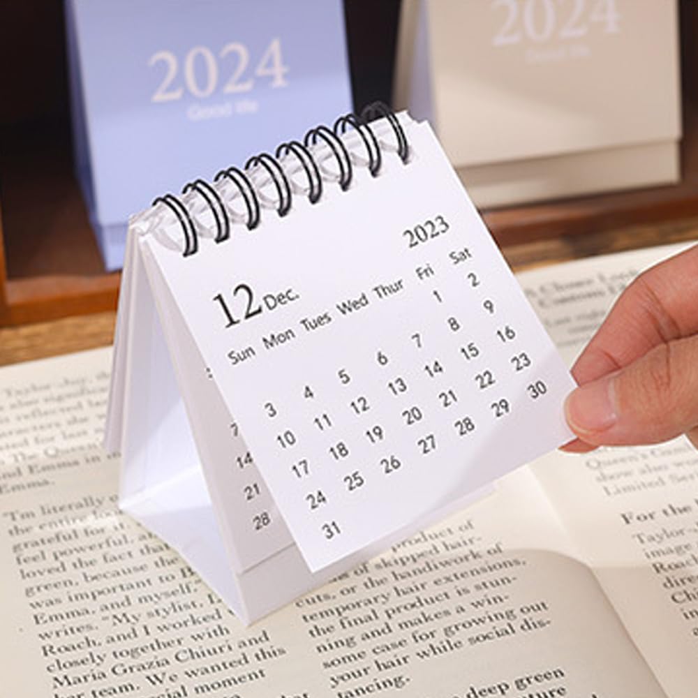 Mini Desk Calendar 2024-2025 - 3