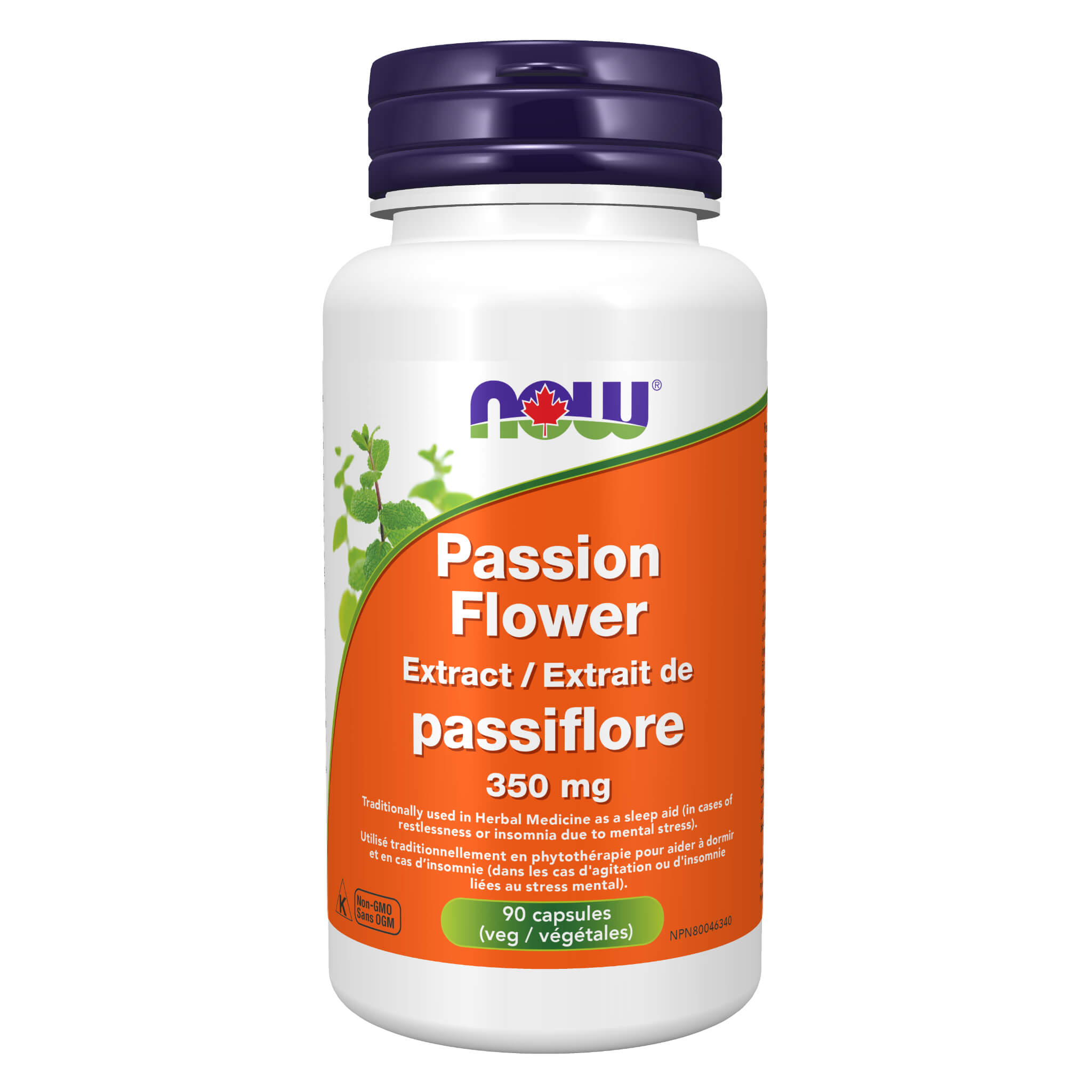 Premium Passion Flower Extract 350mg Capsules - Natural Stress Relief & Sleep Aid Supplement for Relaxation & Anxiety Support - Perfect for Daily Wellness & Nighttime Use