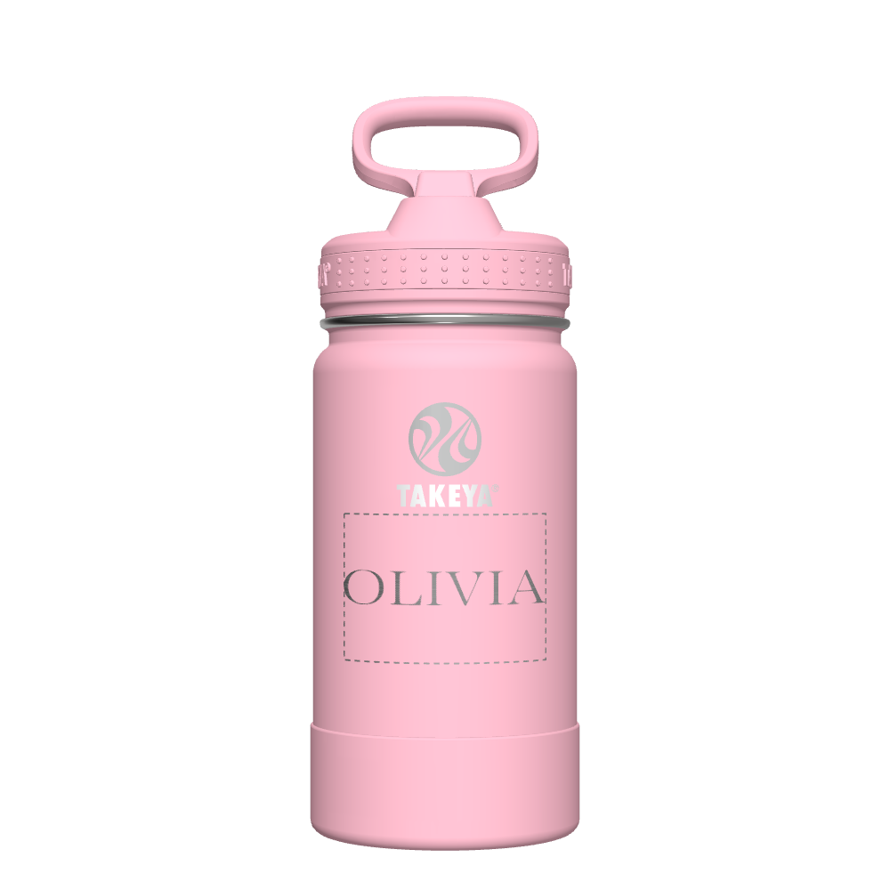 Customized Active Kids Water Bottle with Straw Lid - Leak Proof & BPA Free - Perfect for School, Sports & Outdoor Adventures
