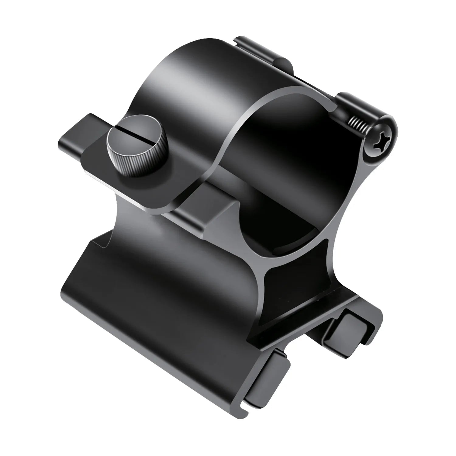 Accura Magnetic Flashlight Mount - High Profile Barrel Clamp for Firearms | Secure & Adjustable Gun Light Holder for Hunting, Tactical & Outdoor Use