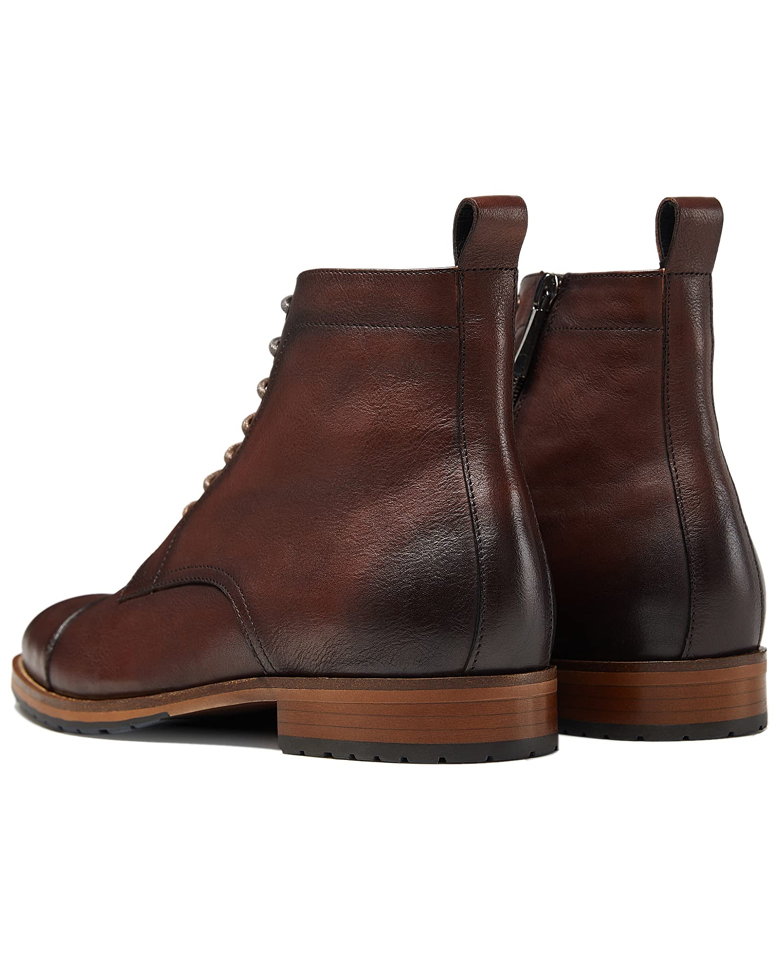 Men's Leather Chukka Boots - Casual & Dress Boots for Everyday Wear, Office & Outdoor Activities