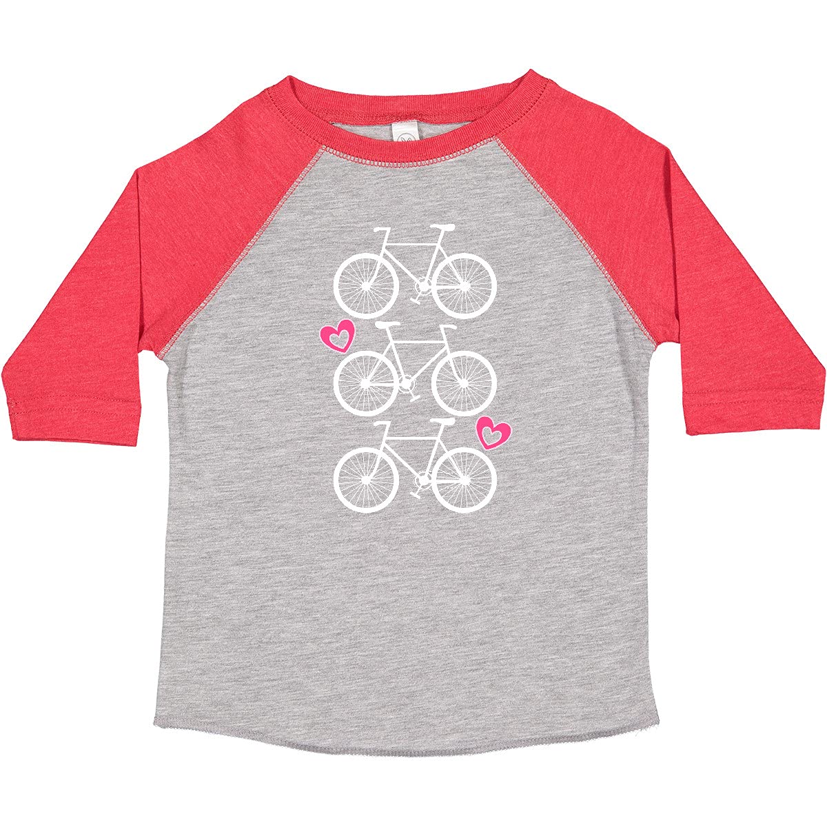 Inktastic Biking Gifts - Bicycle Silhouette Toddler T-Shirt - Cute Cycling Themed Cotton Tee for Kids - Perfect for Bike Rides, Birthday Parties & Outdoor Adventures