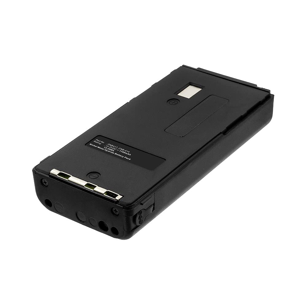 Synergy Digital 2-Way Radio Battery - Ni-MH 12V 1100mAh High Capacity Replacement for Zodiac PA4099 & Pryme RBP-22 - Perfect for Outdoor Adventures, Construction Sites, and Emergency Communication