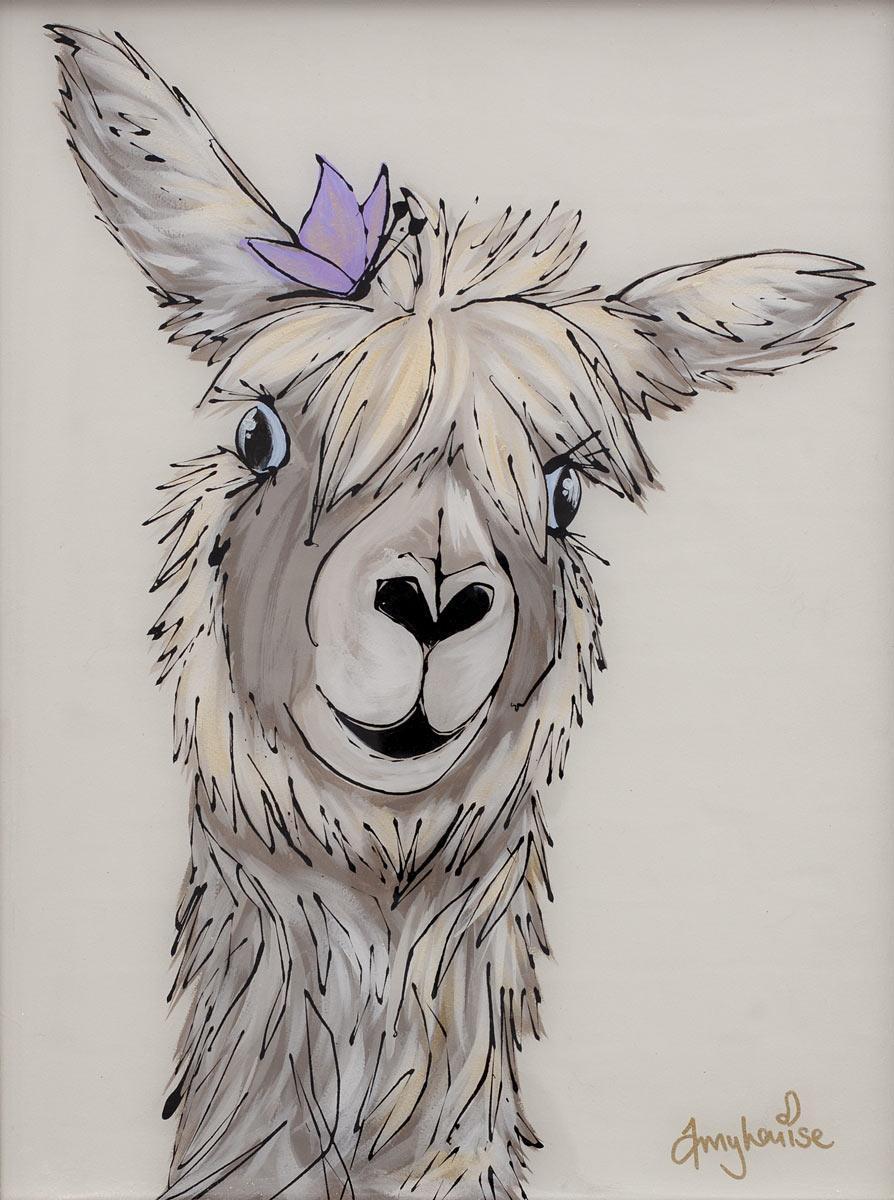 Adeline Alpaca Original Plush Stuffed Animal - Soft & Cuddly Toy for Kids & Collectors | Perfect for Gifts, Nursery Decor, and Comfort