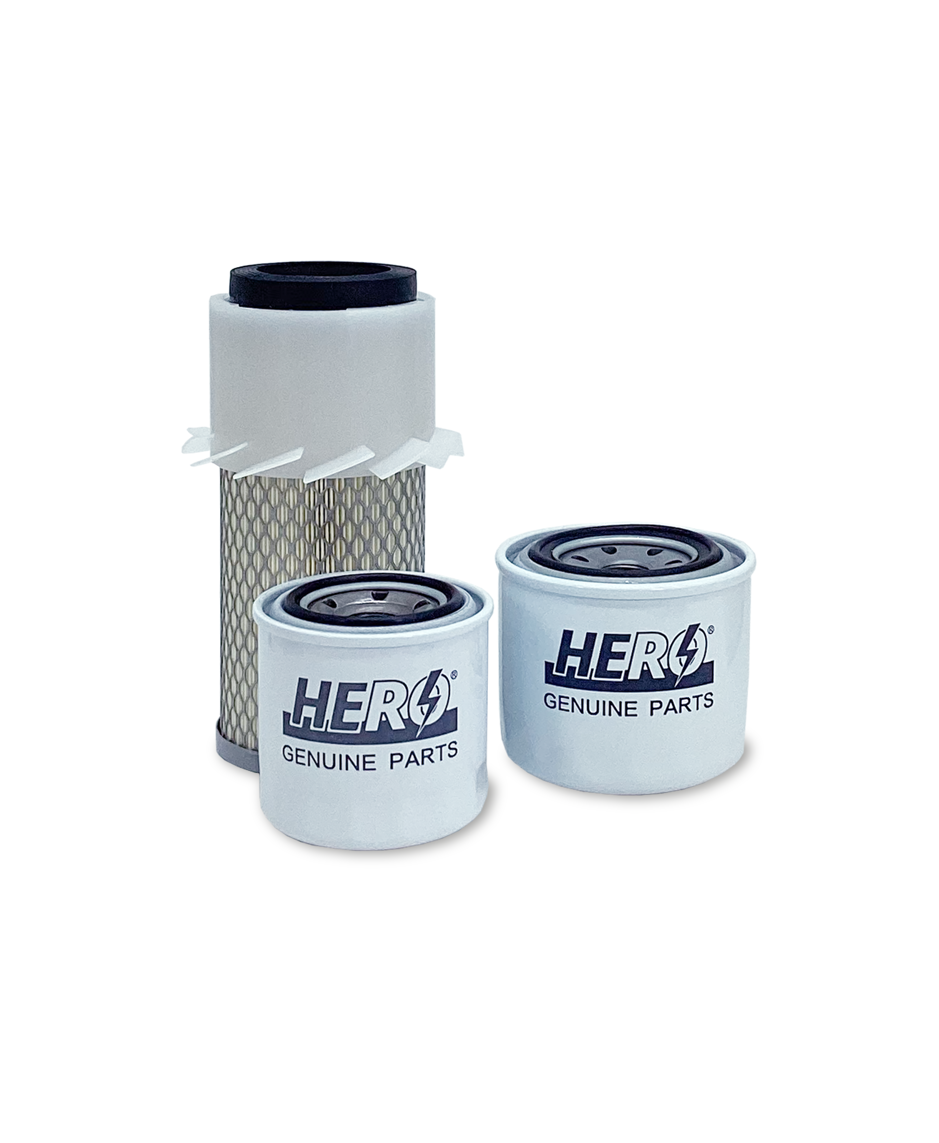 Kubota L2350DT Tractor Maintenance Filter Kit - HERO® Replacement Air Oil Fuel Filters for Tractor Engine Care | Perfect for Farm Equipment Maintenance & Agricultural Machinery Service
