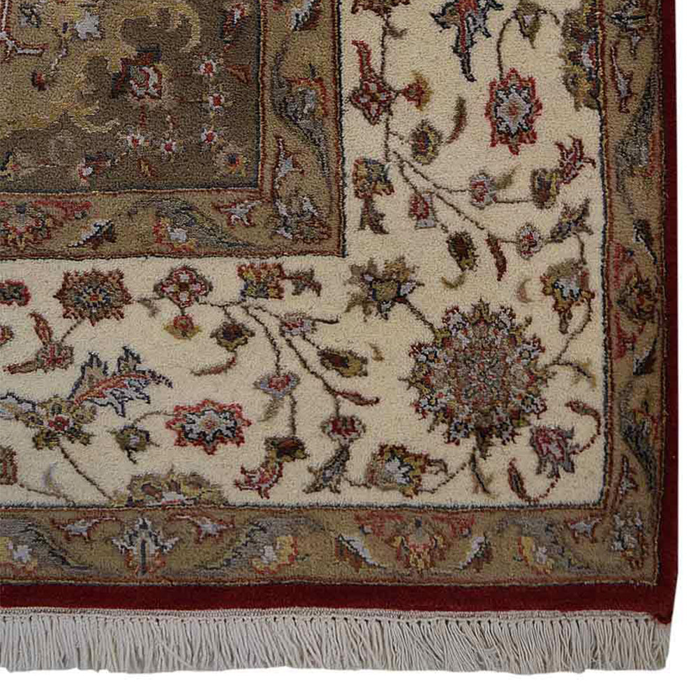 Hand-Knotted Persian Rug - Premium Quality Wool Carpet for Living Room, Bedroom & Office Decor - Traditional Oriental Design
