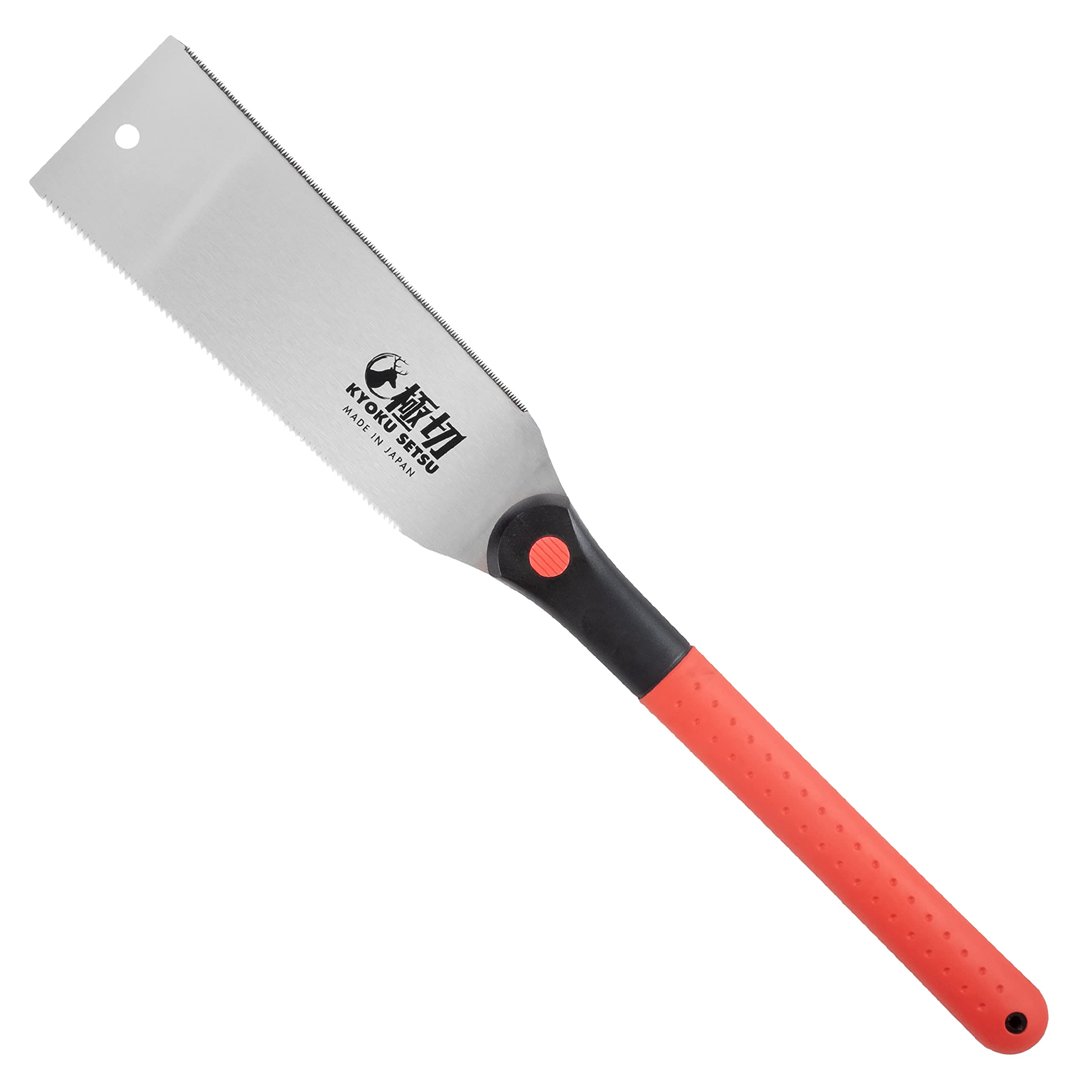 Kyoku Setsu Japanese Ryoba Double-Edged Pull Saw - Ultra Fine Tooth Hand Saw for Woodworking, Carpentry & DIY Projects | Precision Cutting Tool for Hardwood, Softwood & Bamboo | Perfect for Fine Wood Joinery, Furniture Making & Craft Projects
