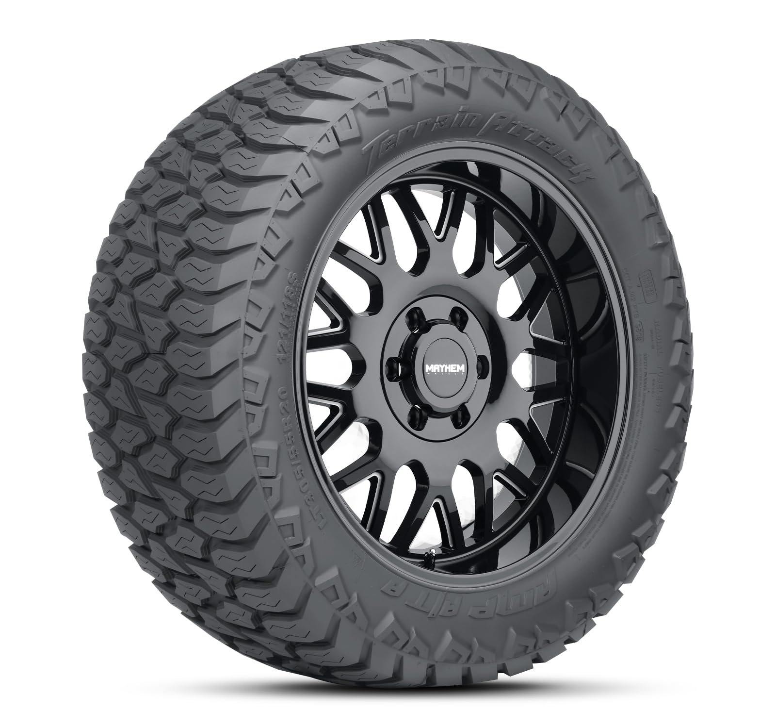 Amp Tires 275/55R20 AMP/CA3 Attack AT All-Terrain Tires for Trucks & SUVs - Off-Road, Highway & Winter Driving