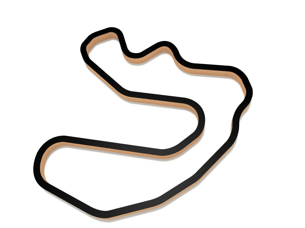 Jennings GP Handcrafted Wood Sculpture - Unique Home Decor & Gift for Car Enthusiasts | Perfect for Living Room, Office, or Man Cave