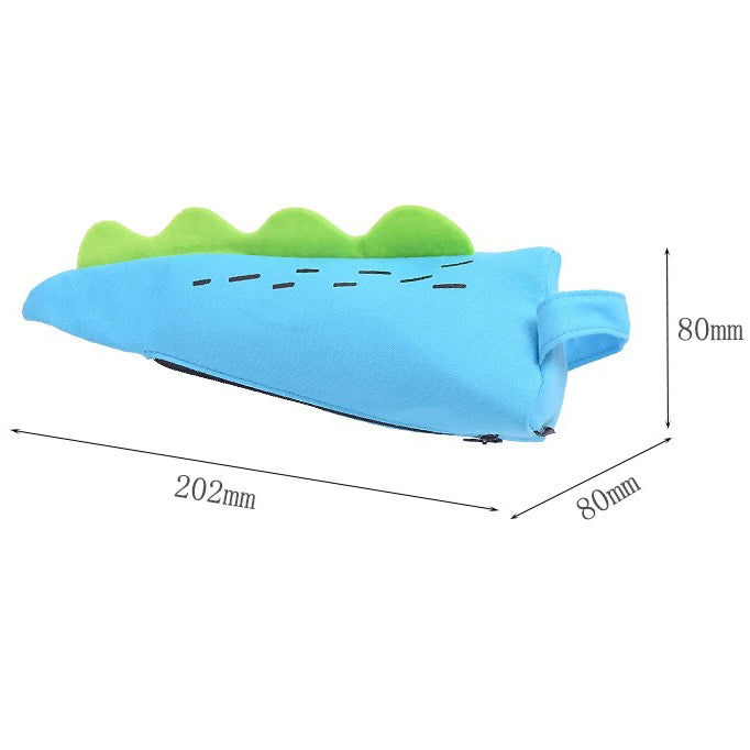 Dino Tail Pen Pouch Pencil Case - Cute Dinosaur-Themed School Supplies for Kids | Perfect for Back to School, Classroom Organization & Gift Giving