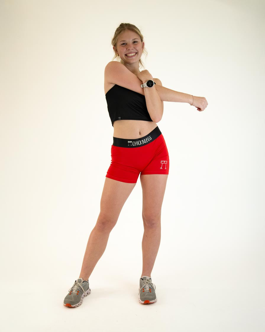 Women's Running Compression Shorts - High Waist 3