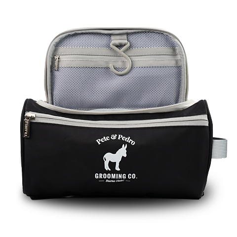 Premium Leather Dopp Kit Toiletry Bag for Men & Women - Waterproof Travel Cosmetic Organizer - Perfect for Gym, Camping, Business Trips & Vacation Essentials