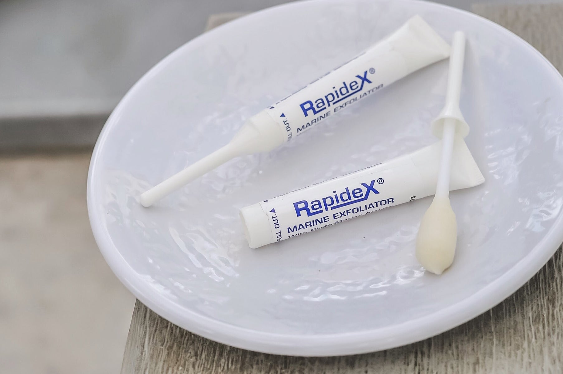 Rapidex® Marine Exfoliator with Phyto Marine Actives - Gentle Face & Body Scrub for Smooth Skin | Perfect for Daily Skincare Routine & Spa Treatments