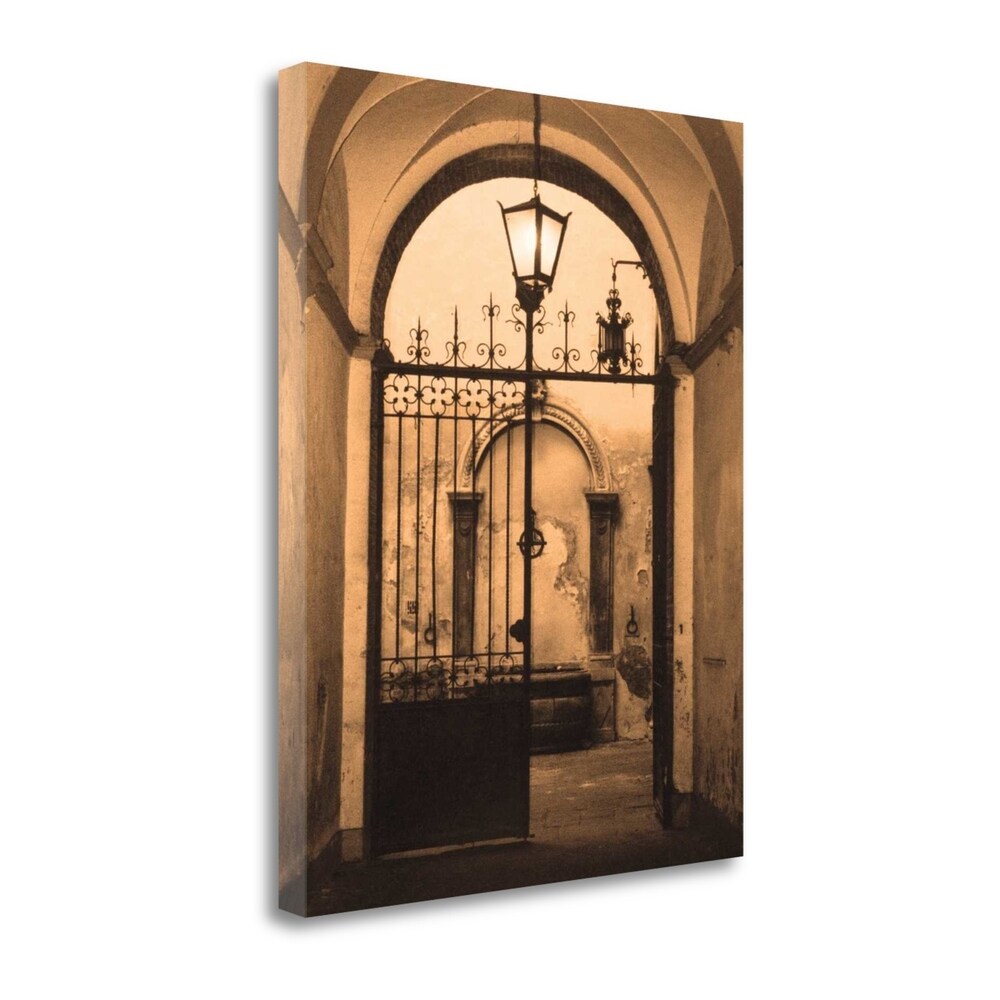 Bella Siena By Marina Drasnin Gilboa - Premium Fine Art Giclee Print on Gallery Wrapped Canvas - Ready to Hang Wall Decor for Living Room, Bedroom & Office