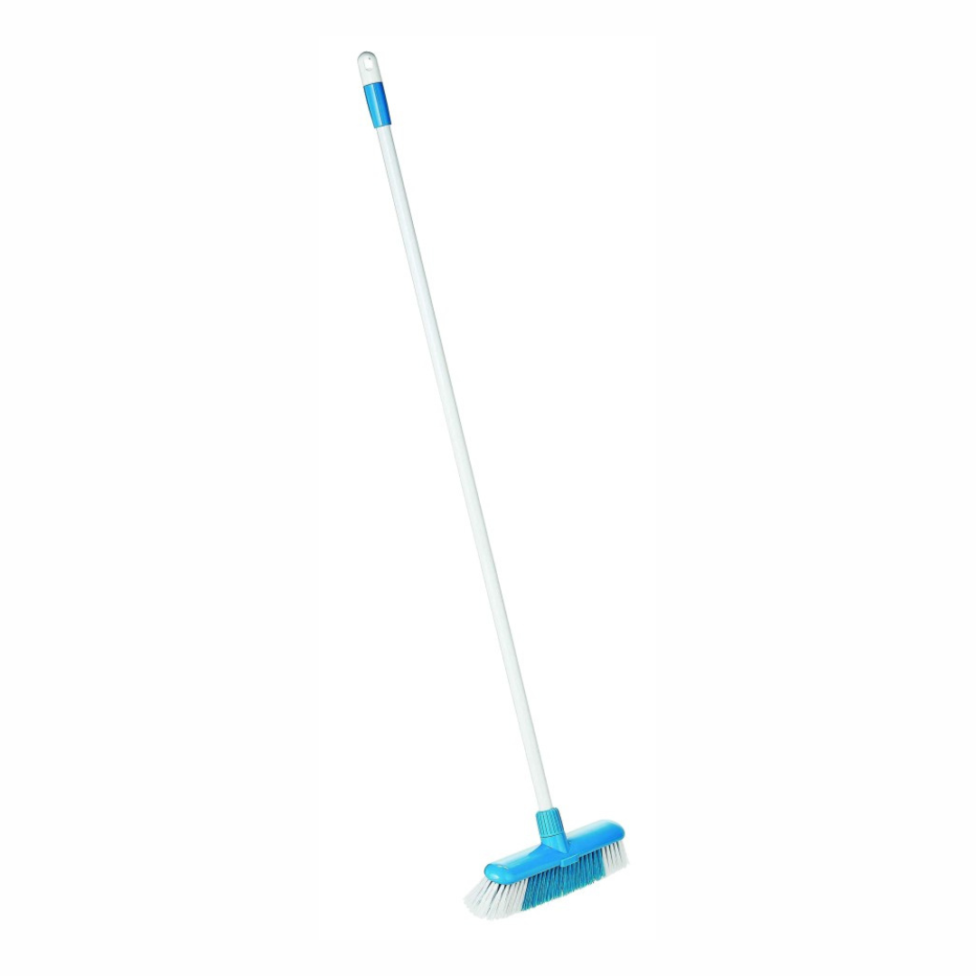 Premium Raven Deluxe Indoor Broom 290mm - Lightweight & Durable Cleaning Tool for Hardwood Floors, Tile & Carpet - Perfect for Home, Office & Kitchen Use
