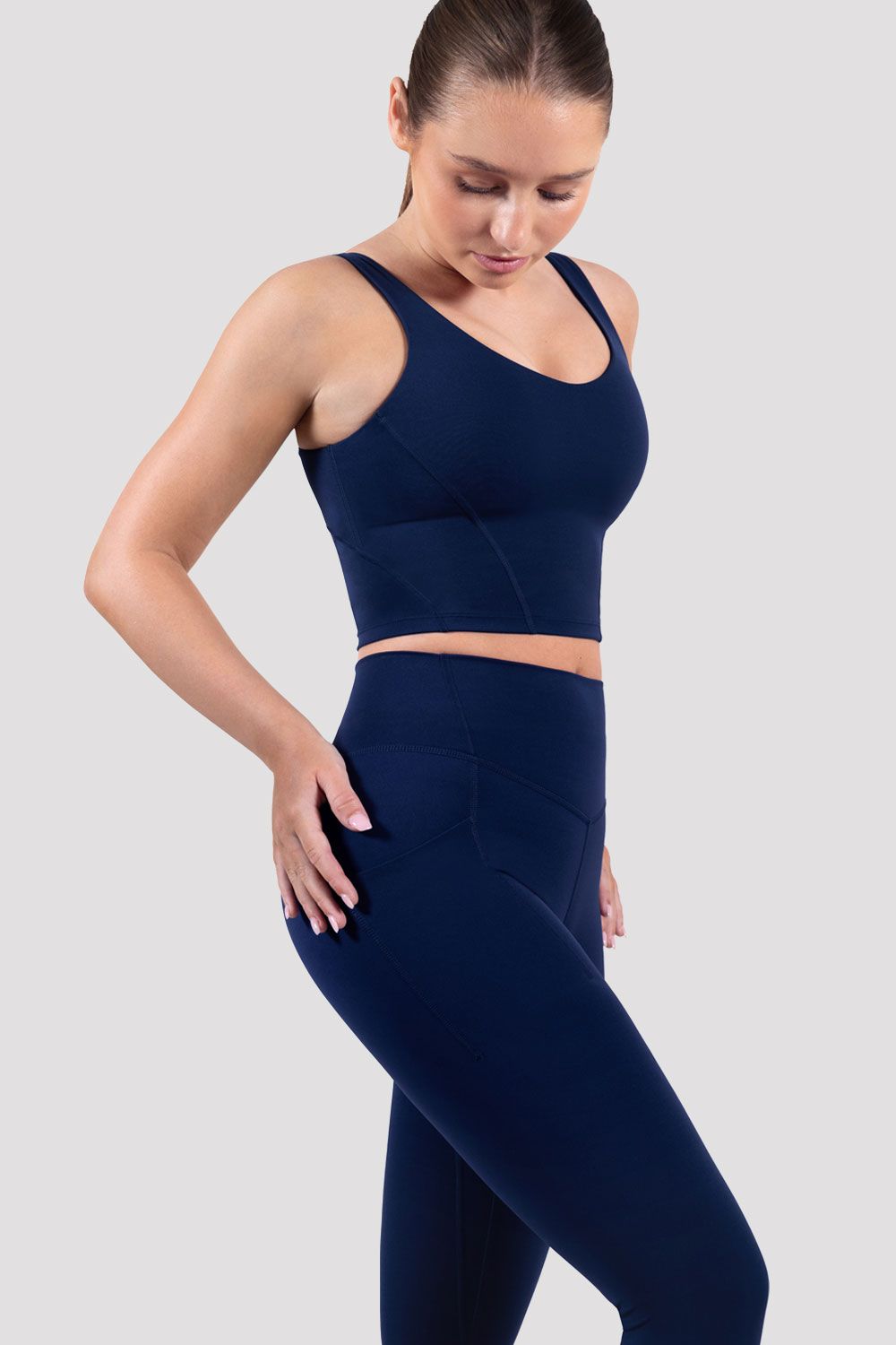 Apex BLOCHsculpt Pocket Legging - High Waist Yoga Pants with Pockets for Women | Perfect for Workouts, Running & Lounge Wear