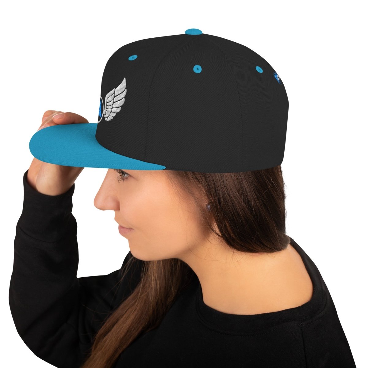 Wings Of Recovery Snapback Hat - Sobriety in Full Flight - Stylish Addiction Recovery Cap for AA Meetings & Sober Living Support