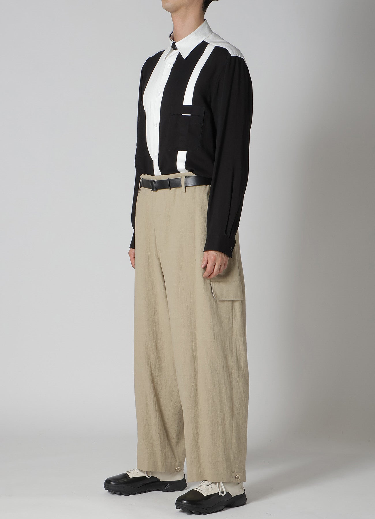 Soft Cotton Linen Viyella Wide Leg Pants with Adjustable Waist Tab - Comfortable & Stylish for Casual Wear, Office, and Travel