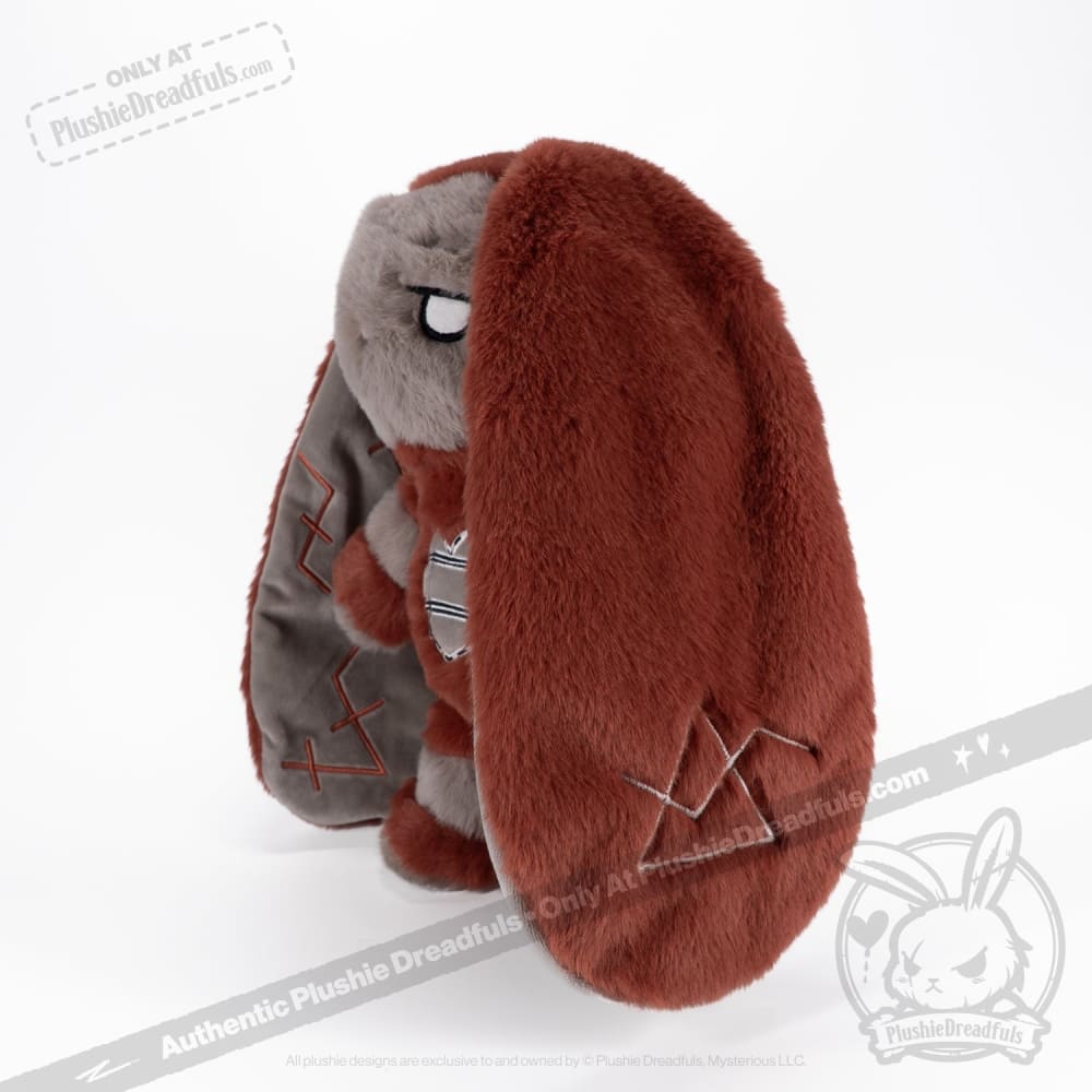 Plushie Dreadfuls Antisocial Personality Disorder Rabbit V2 - Soft Stuffed Animal Toy for Mental Health Awareness, Comfort & Therapy | Perfect Gift for Anxiety Relief, PTSD Support & Emotional Healing