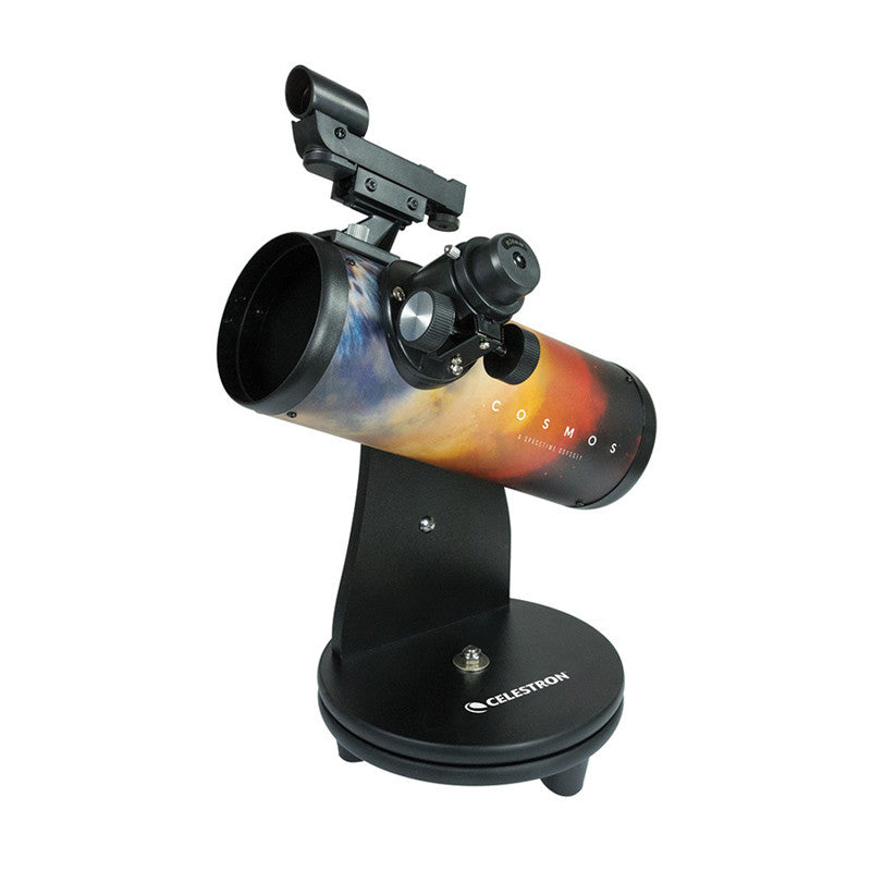 Celestron COSMOS FirstScope Telescope - 76mm Compact Portable Reflector Telescope for Beginners | Perfect for Stargazing, Moon Observation & Astronomy Enthusiasts