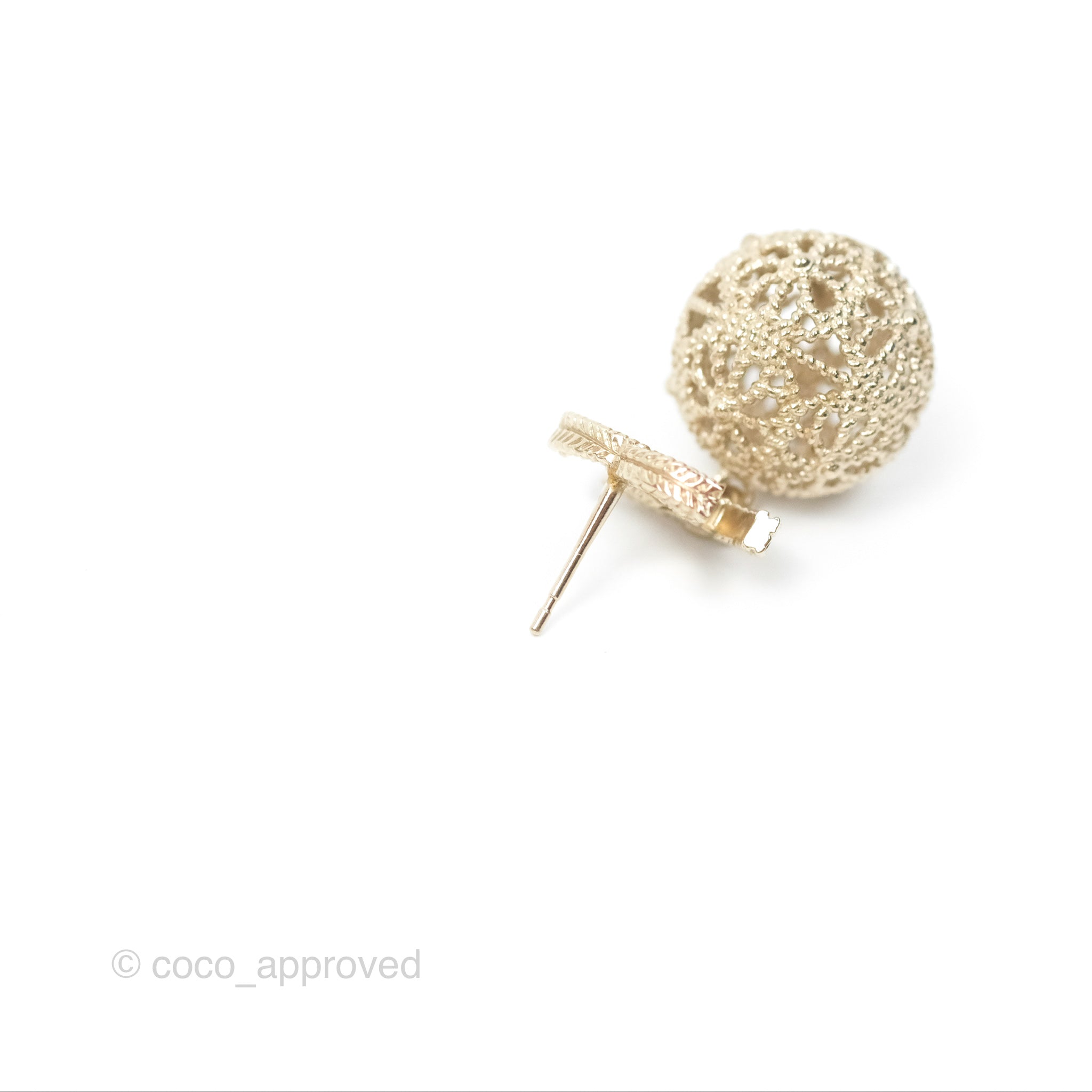 Chanel CC Drop Earrings in Gold Tone - Luxury Fashion Jewelry for Women, Perfect for Parties, Weddings & Special Occasions