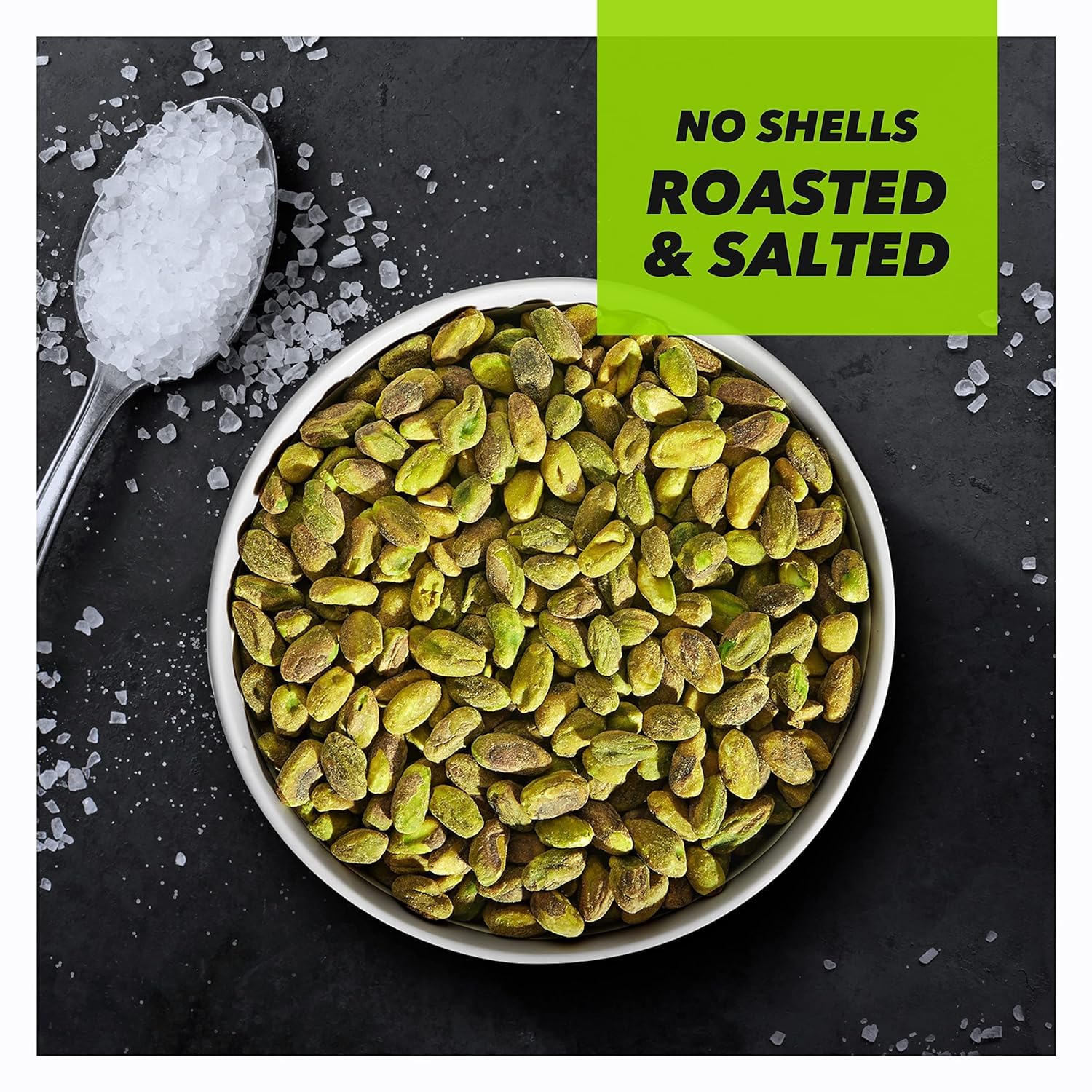 Wonderful Pistachios No Shells, Roasted & Salted Nuts - 0.75oz Bags (14-Pack) | High Protein Vegan Snacks | Perfect for On-the-Go, Office, Travel & Healthy Snacking