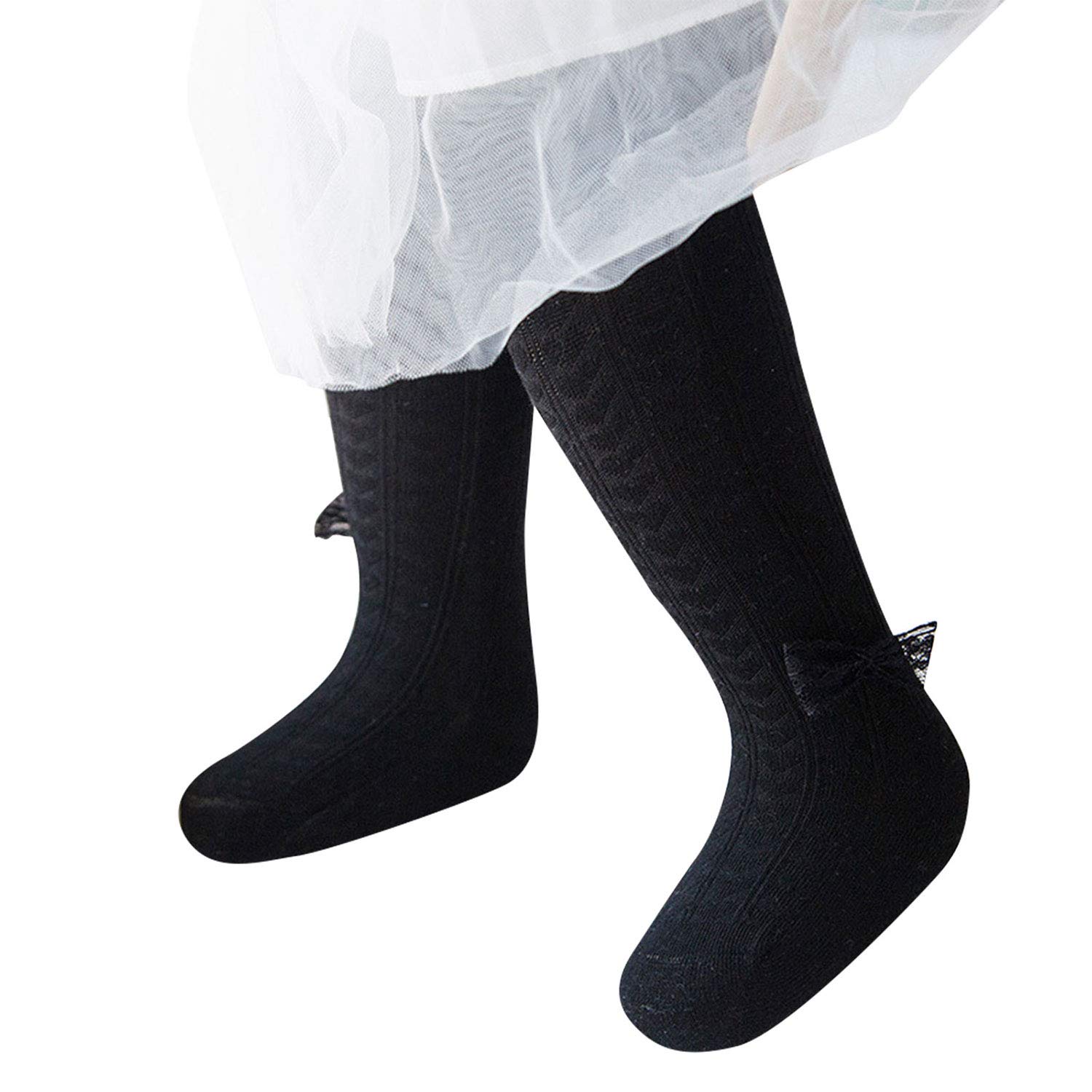 Zando Infant Soft Tights - Seamless Baby Leggings for Girls & Toddlers | Winter Warm Knit Pants & Stockings | Perfect for Newborns, Playtime & Cold Weather Outfits