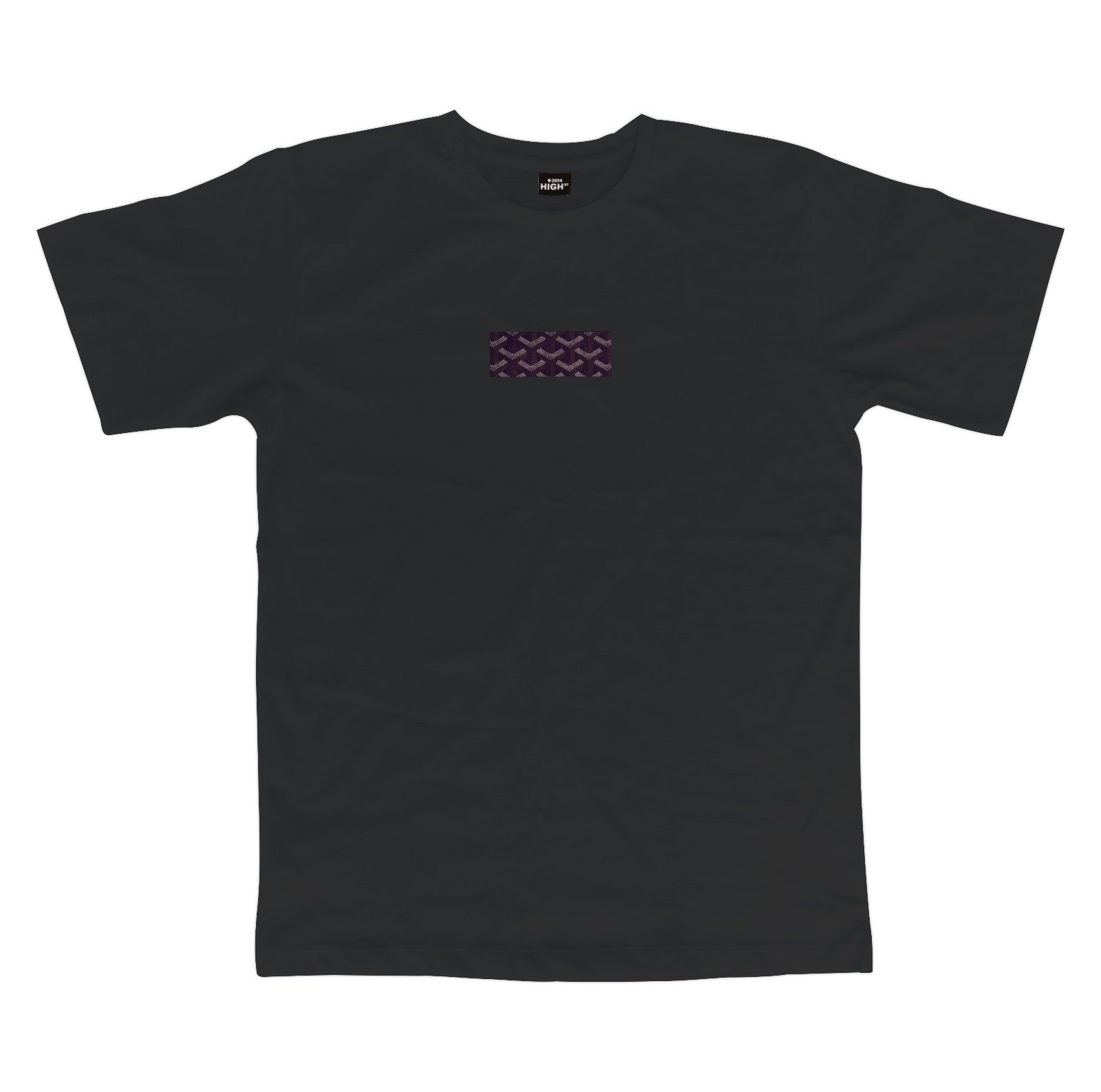 High Street NY Goya'll Box Tee Purple - Trendy Oversized Graphic T-Shirt for Women | Perfect for Streetwear, Casual Outfits & Summer Fashion