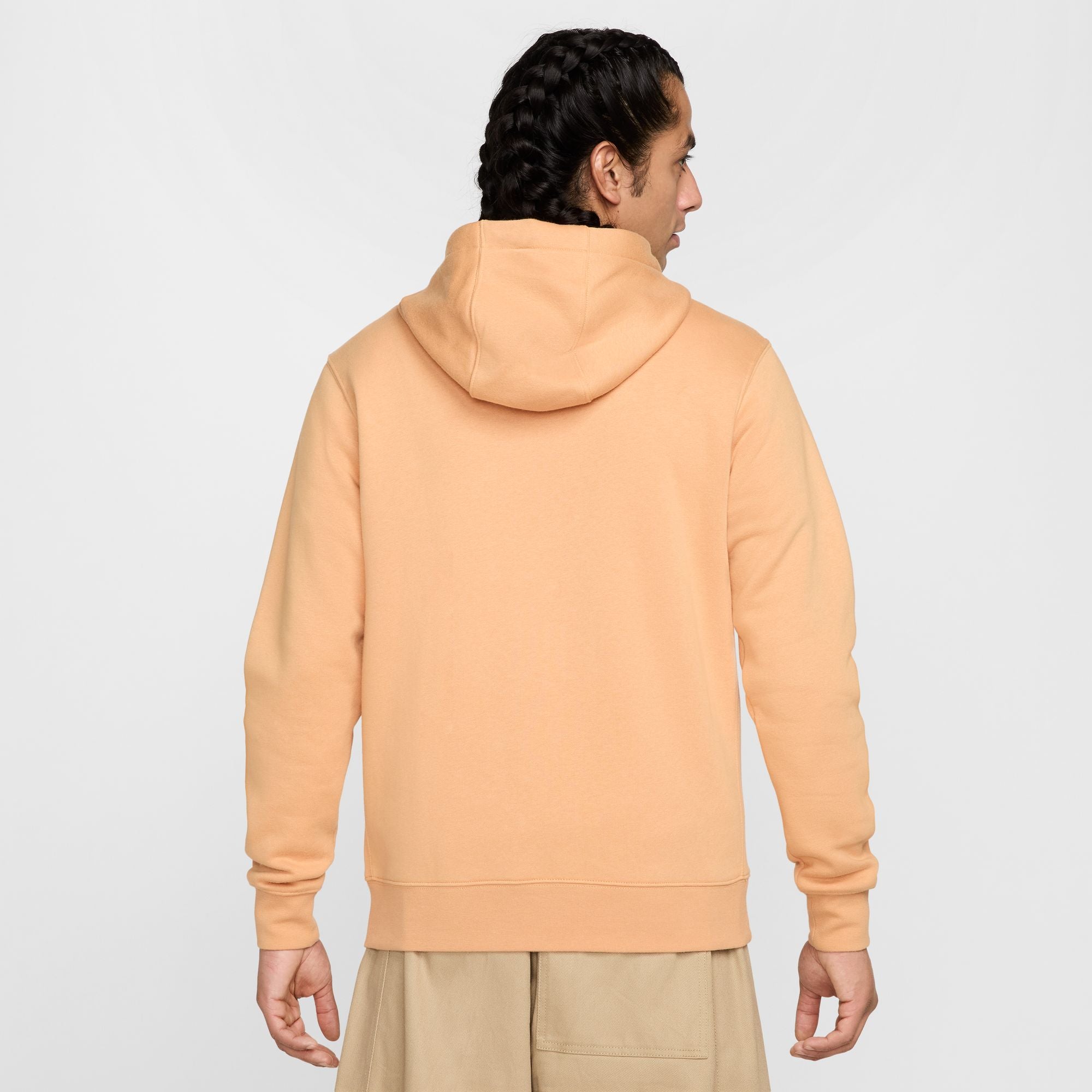 Nike Men's Sportswear Club Fleece Hoodie with Left Chest Logo - Comfortable & Stylish for Casual Wear, Gym, and Outdoor Activities